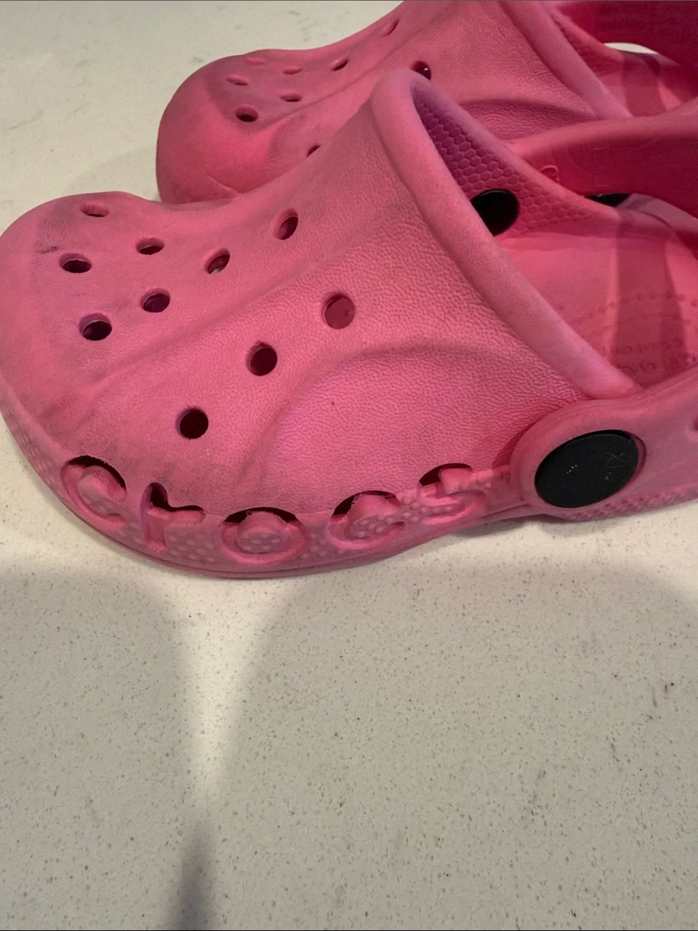 CROCS Kids Pink Classic Clog - toddler Girl Size 7